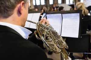french horn in concert